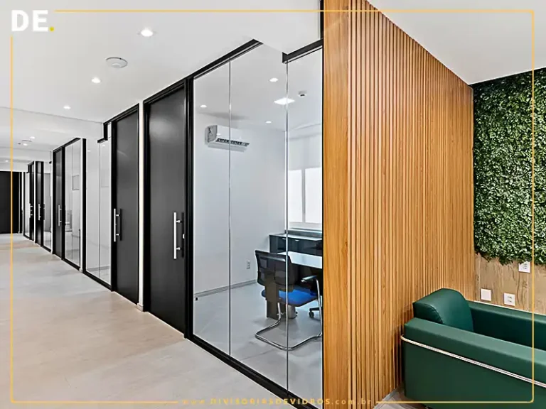 divisórias para escritório piso teto